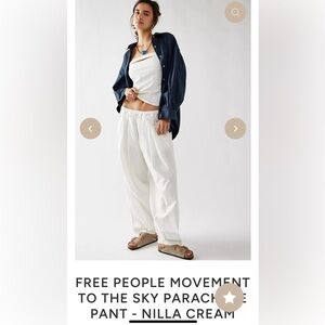 Free People To The Sky Parachute Pants